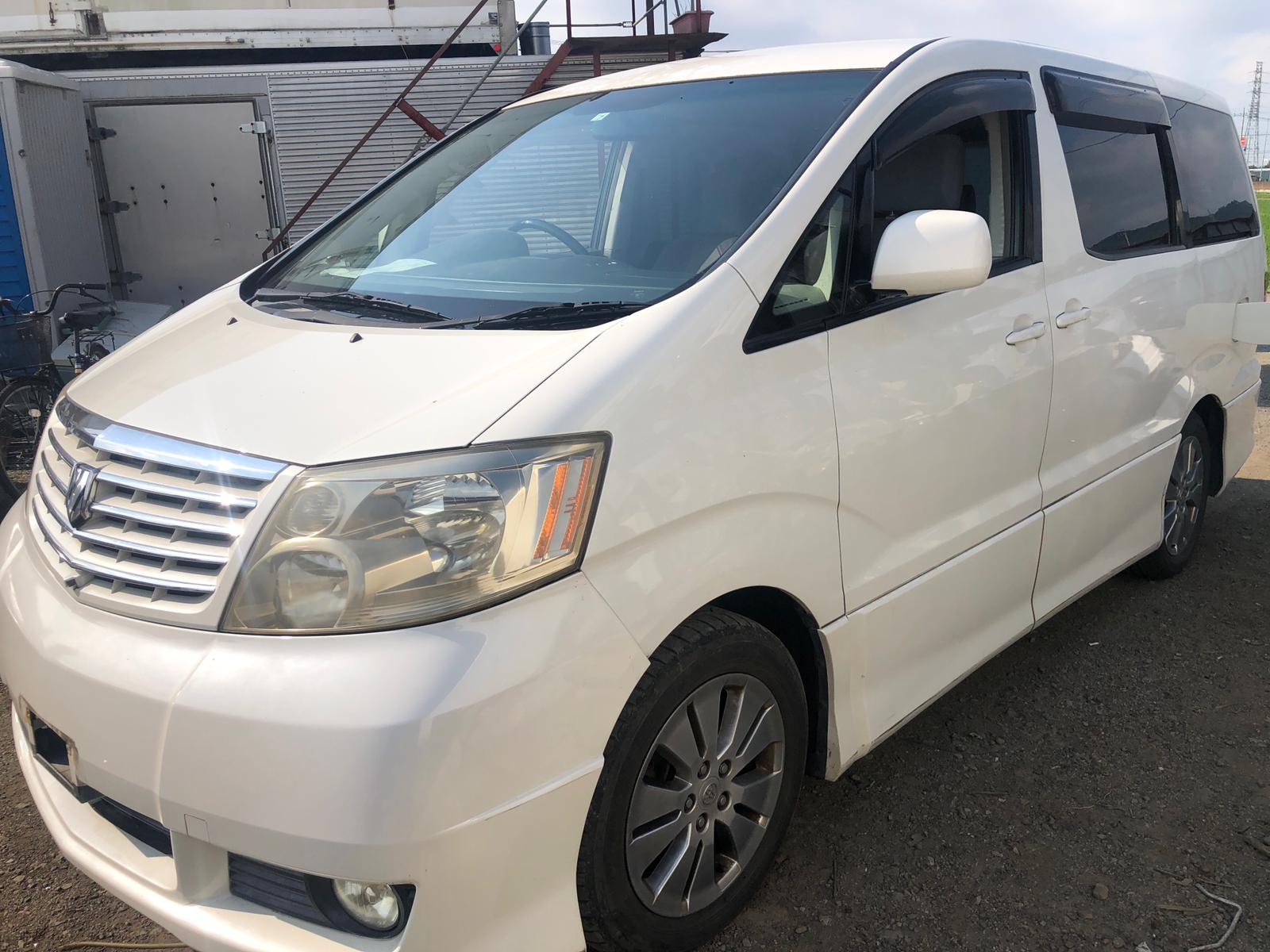 Авто по запчастям на Toyota Alphard ANH10W