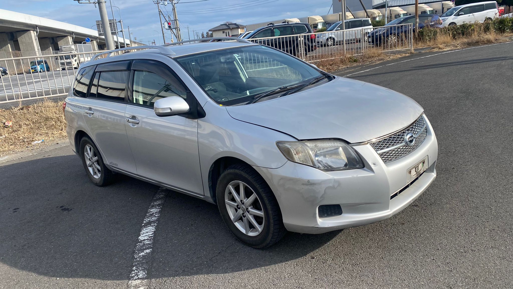 Авто по запчастям на Toyota Corolla Fielder NZE144G