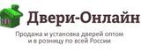 Логотип Двери-Онлайн. Продажа и установка дверей