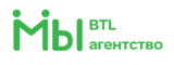Логотип BTL агентство "МЫ"