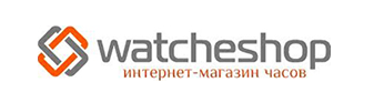 Логотип Интернет магазин часов Watcheshop