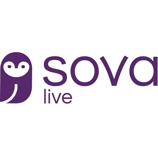 Логотип Информационный портал Sova.live
