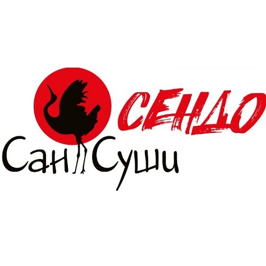 Логотип Сан Суши
