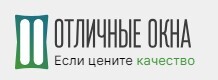 Логотип Отличные окна из Москвы