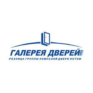 Логотип «Галерея Дверей» - интернет-магазин дверей от производителя