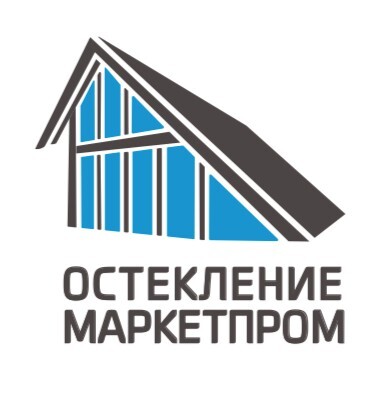Логотип Остекление Маркетпром
