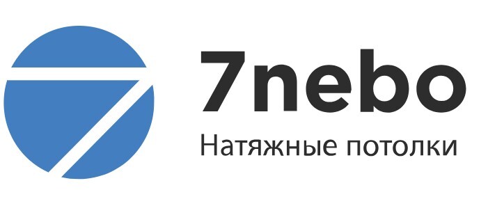 Логотип Натяжные потолки 7nebo