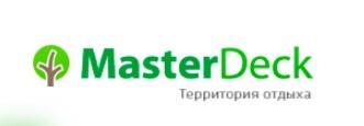 Логотип Декинг и террасная доска Мастер Дэк