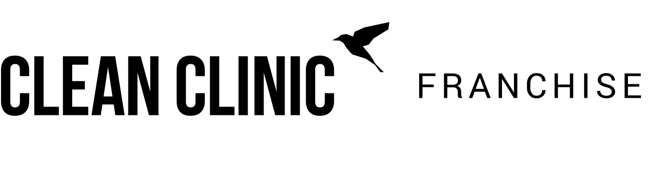 Логотип Clean Clinic — международная сеть клиник, специализирующаяся на инфузионно-капельной терапии.