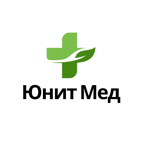 Логотип Юнит Мед