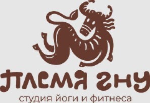 Логотип Студия йоги «Племя Гну»