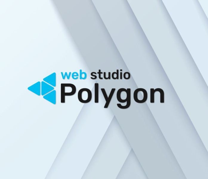 Логотип Web Studio Poligon (Веб студия Полигон)
