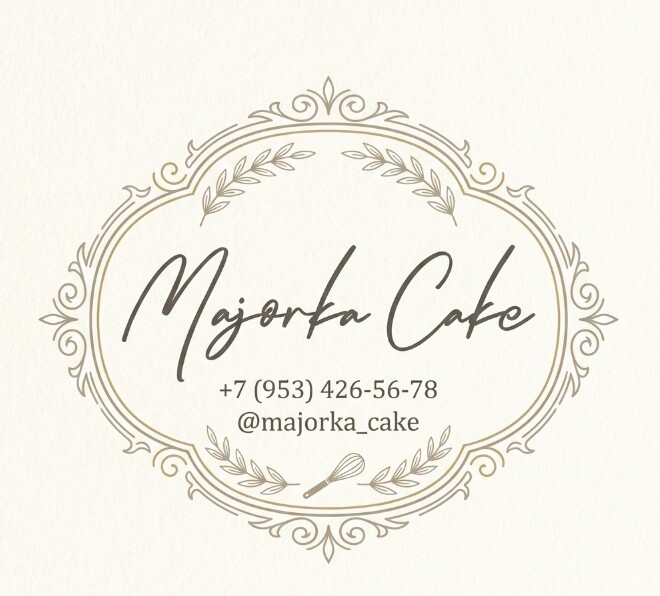 Логотип Majorka Cake