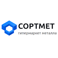Логотип Гипермаркет металла СОРТМЕТ